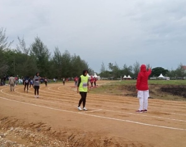 POPDA XVII Aceh, Cabor Atletik Lari 400 M Aceh Timur Ke Semifinal