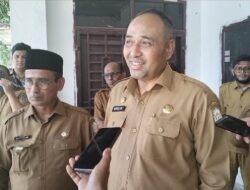 Hari Pertama Kerja, Pj Bupati Amrullah Berkunjung ke Beberapa OPD