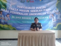 Penyuluhan Hukum Jaksa Masuk Sekolah Pada Masa Pengenalan Lingkungan Sekolah (MPLS) Di SMA Negeri 1 Batujaya