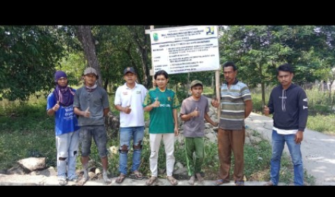 Ucapan Terimakasih Warga Kepada Pemerintah Dan Pelaksana Adanya Proyek Turap Di dusun tangkil desa Kutaampel