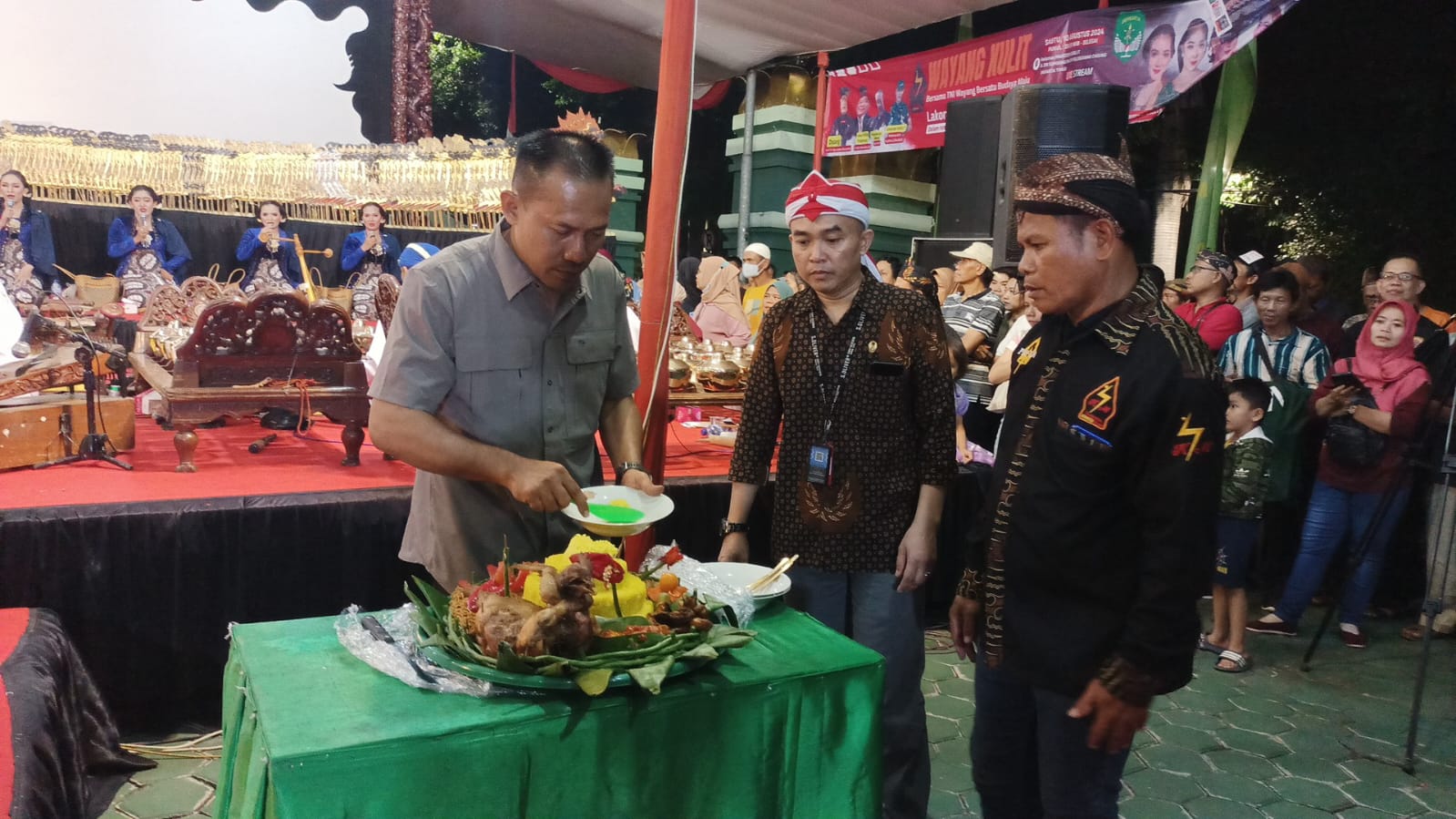 Meriahkan HUT Kemerdekaan RI ke -79, Kodim 0505/Jakarta Timur Gelar Wayang Kulit