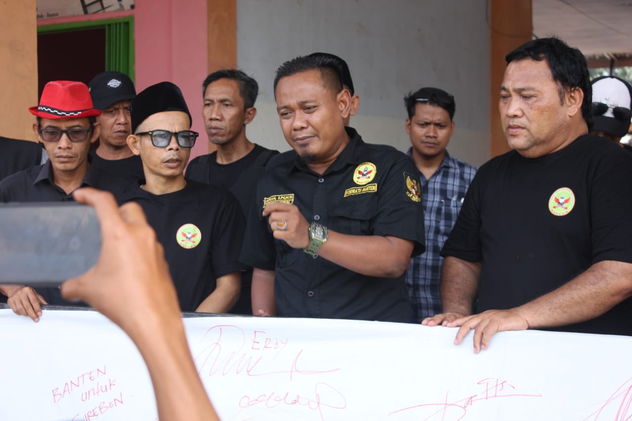 Forwatu Banten Murka Unsur Pimpinan Forwatu Banten di Begal Matel