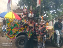 Pemdes Mrawan Gelar Karnaval Bertema Kebhinekaan Sambut HUT RI ke 79