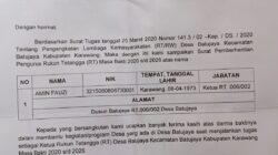 Arogansi Kepala Desa Batujaya Karawang