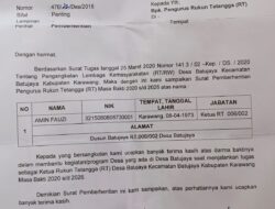 Arogansi Kepala Desa Batujaya Karawang