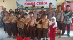 Polres Lebak Polda Banten Gelar Bakti Sosial di Kp. Leuwigoong Desa Cigoong Selatan Kec. Cikulur Kab. Lebak