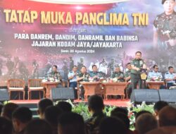 Panglima TNI Tatap Muka dengan Para Danrem, Dandim, Danramil dan Babinsa Jajaran Kodam Jaya/Jayakarta