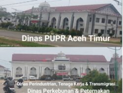 Dua gedung Dinas di Aceh Timur dinilai tak hargai HUT RI KE 79