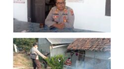 Peduli Kesehatan, Bhabinkamtibmas Desa Kertajaya Dampingi Fogging Yang Yang Dilakukan Puskesmas Pebayuran 