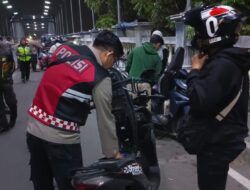 Kapolsek Pebayuran Pimpin Oprasi Kejahatan Jalanan (OKJ),Dalam Rangka Antisipasi 3C & Street