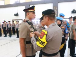 Kapolres Pimpin Sertijab Pejabat di Polres Lampung Timur