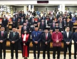 Sebanyak 45 Anggota DPRD Kabupaten OKI Periode 2024-2029 Resmi Dilantik