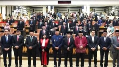 Sebanyak 45 Anggota DPRD Kabupaten OKI Periode 2024-2029 Resmi Dilantik