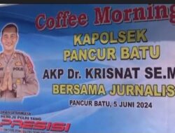 Hebat Kapolsek pancur batu diduga membekap bandar judi dan bohongin publik..