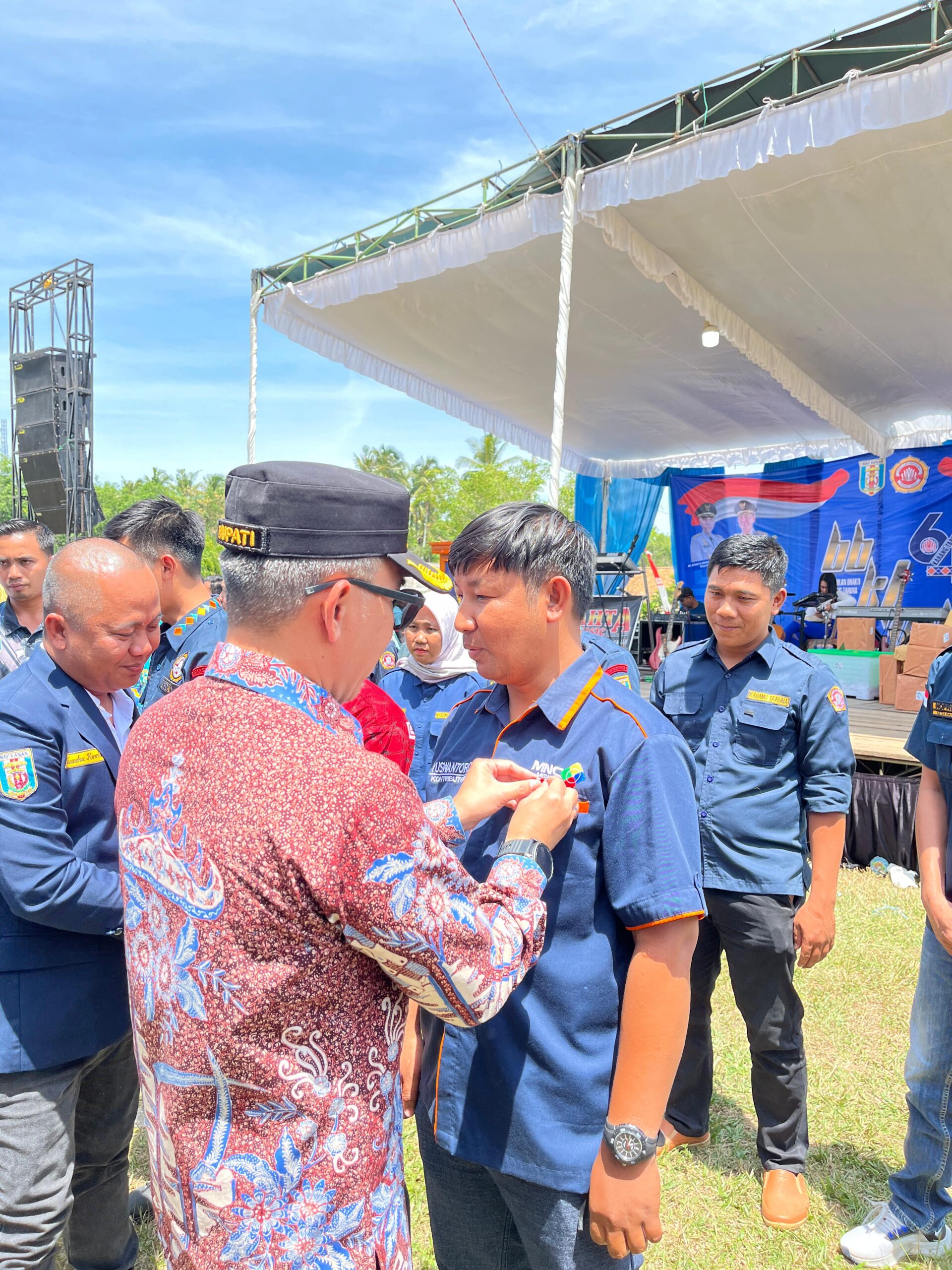 Jurnalis Yuswantoro Dapatkan Penghargaan Satya Lencana Adhitya Karya Mahatva Yodha Utama dari Karang Taruna