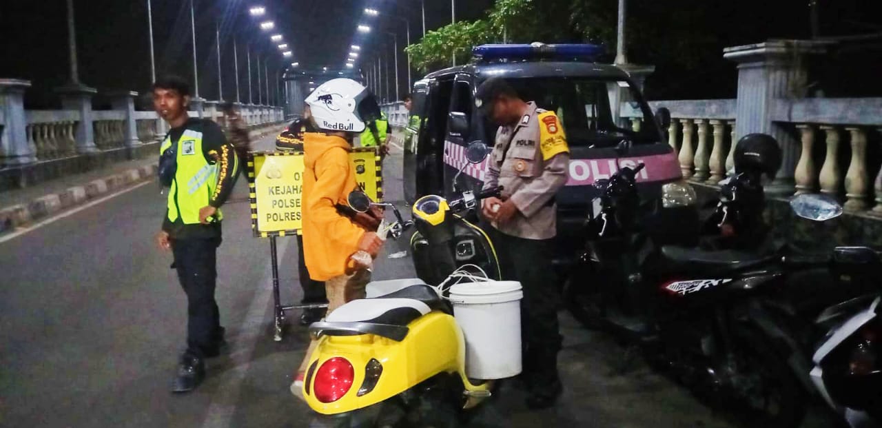 Antisipasi 3C dan Street Crime, Polsek Pebayuran Gelar Operasi Kejahatan jalanan