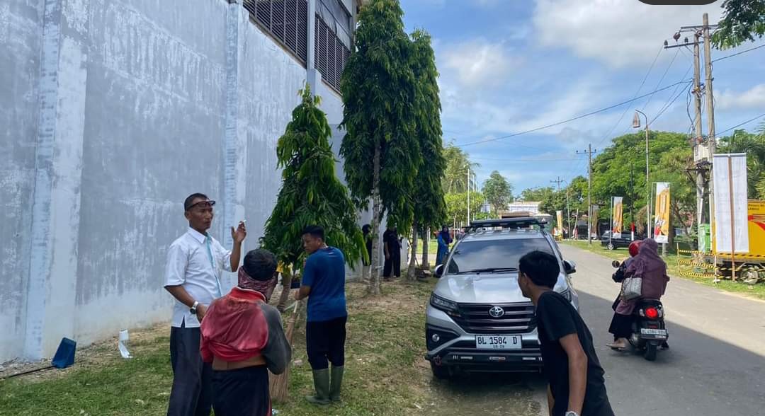 Sambut PON XXI, Pemerintah Aceh Timur Kambali Adakan Gotong Royong 