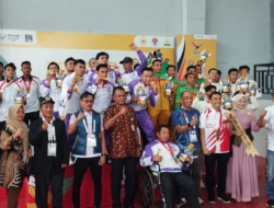 Gorontalo dan Jawa Tengah Raih Emas Nomor Quadran Event Sepak Takraw