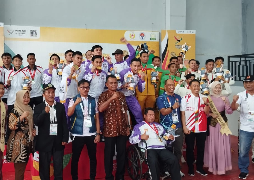 Gorontalo dan Jawa Tengah Raih Emas Nomor Quadran Event Sepak Takraw