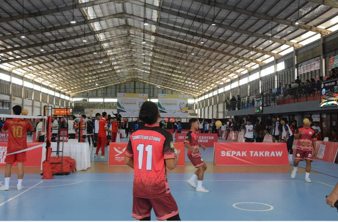 Atlet Cabang Sepak Takraw Kembali Buru Emas Nomor Team Doubel Event