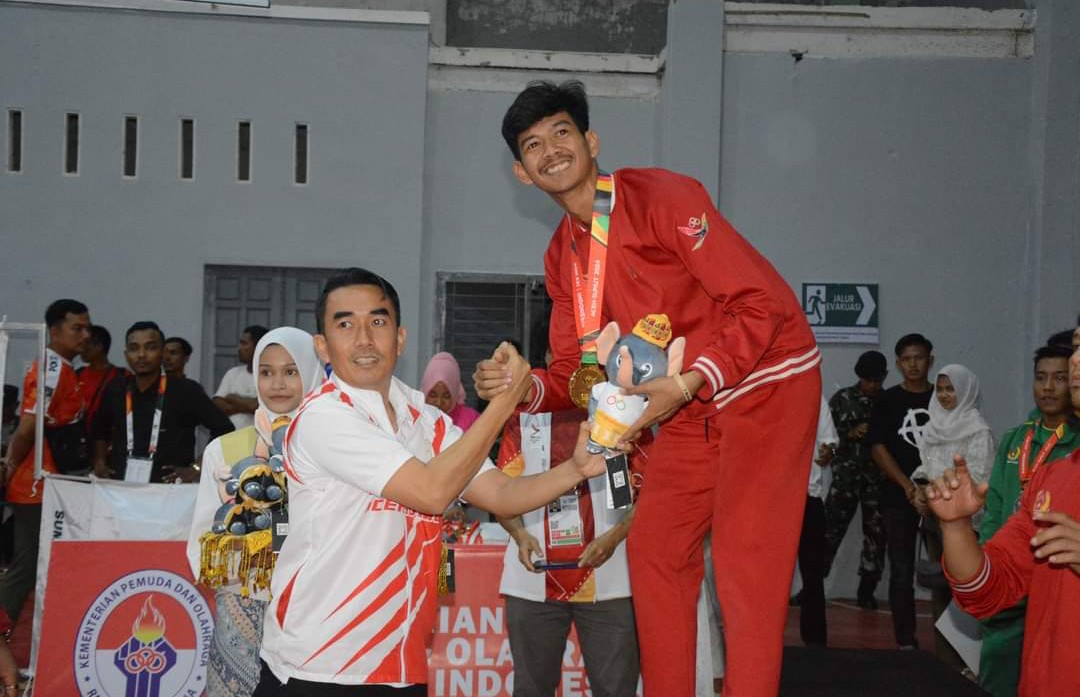 Sulsel Kawinkan Emas Di Nomor Team Double Sepak Takraw