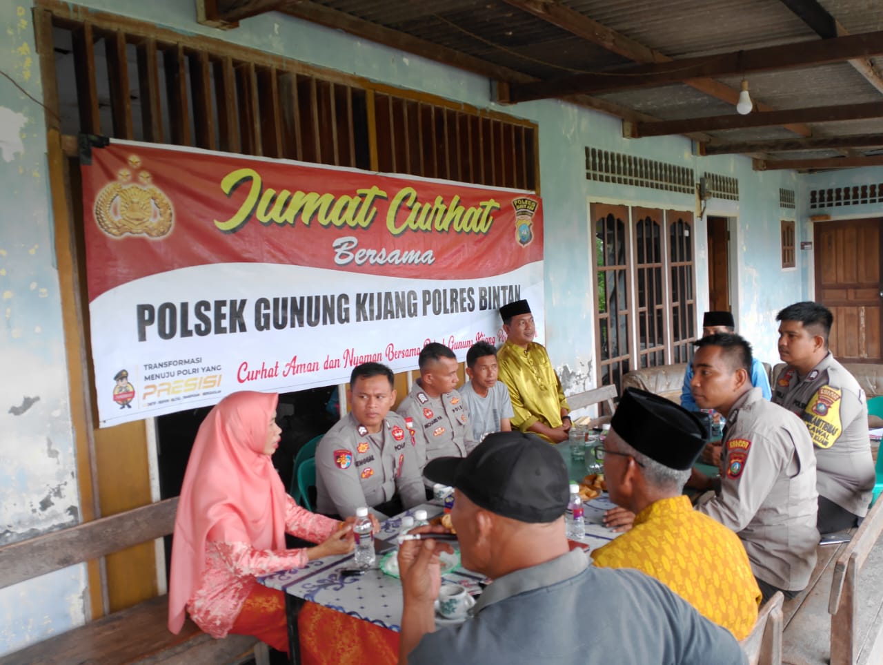 Ini Pesan Polsek Jajaran Kepada Masyarakat Dalam Jumat Curhat.