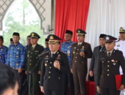 Kapolres Aceh Timur Pimpin Upacara Peringatan Hari Kesaktian Pancasila Tahun 2024