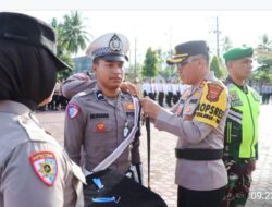 Kapolres Aceh Timur Pimpin Apel Gelar Pasukan Operasi Zebra Seulawah 2024