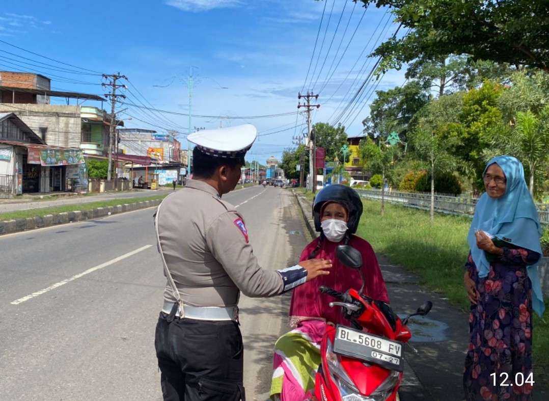 Hari Ke-7 Operasi Zebra Seulawah 2024, Satlantas Polres Aceh Timur Fokus Pada Pencegahan Keselamatan Lalu Lintas