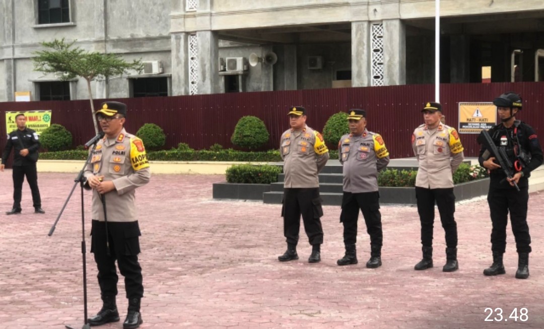 30 Personel Brimob Polda Aceh Siap Bantu Amankan Pilkada di Aceh Timur