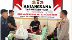 Hari Jadi Humas Polri ke 73, Humas Polres Aceh Timur Anjangsana ke Wartawan