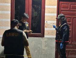 Tim Labfor Polda Sumatera Utara Olah TKP Penembakan Rumah Pribadi Anggota Polri, Polres Aceh Timur