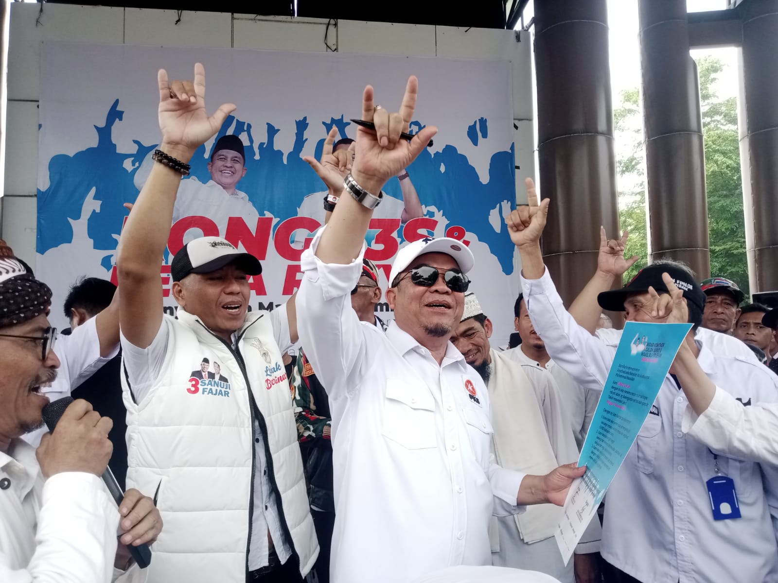 Kongres Rakyat Dari Tim Panetia Pemenangaan Calon Bupati Dan Wakil Bupati Lebak.