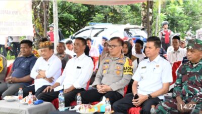 Dukung Asta Cita, Polres Aceh Timur Launching Gugus Tugas Polri Ketahanan Pangan