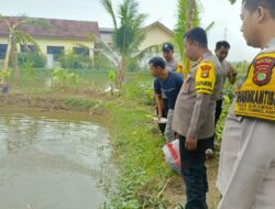 Polsek Tambelang Melaksanakan Budidayakan 2000 Ikan Patin dan Nila,Dalam Mendukung Program Ketahanan Pangan Nasional