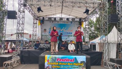 Pasthika Band dan Hadroh Lapas Rangkasbitung Pukau Pengunjung Pameran HUT Lebak 196