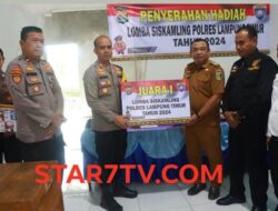 Tingkatkan Kesadaran Keamanan Lingkungan, Polres Lampung Timur Gelar Lomba Siskamling se-Kabupaten 