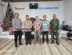 Jelang Natal dan Tahun Baru, Kapolsek Tambelang Melakukan Pengecekan Rumah Ibadah GPDI Immanuel