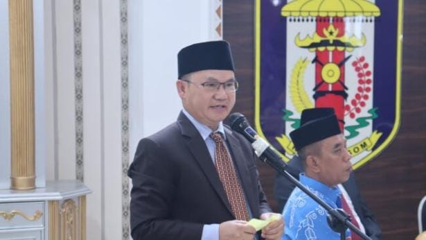 Sekda Saipul Hadiri Program Makan Bersama Ibu Hamil dan Menyusui Se-Provinsi Lampung Tahun 2024.22 November 2024