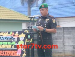 Dandim 0429/Lamtim Irup Hari Juang TNI AD Ke-79