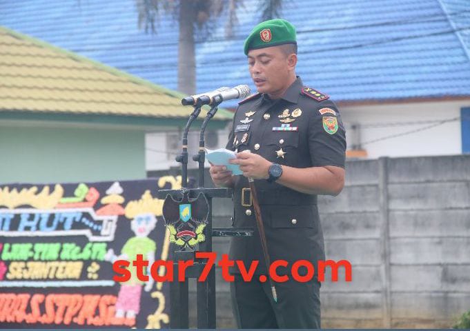 Dandim 0429/Lamtim Irup Hari Juang TNI AD Ke-79