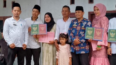 Desa Sangiang Tanjung Mengadakan Sidang Isbat Nikah Terpandu 