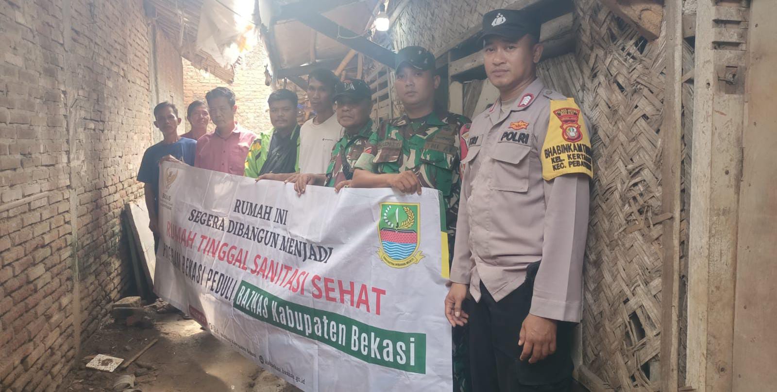 Warga Ucapkan Terimakasih Kepada Polsek Pebayuran,Sudah Membantu Pengajuan Perbaikan Rumahnya ke Baznas Kabupaten Bekasi 