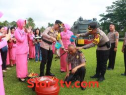 Polres Lampung Timur Gelar Upacara Kenaikan Pangkat Periode 1 Januari 2025