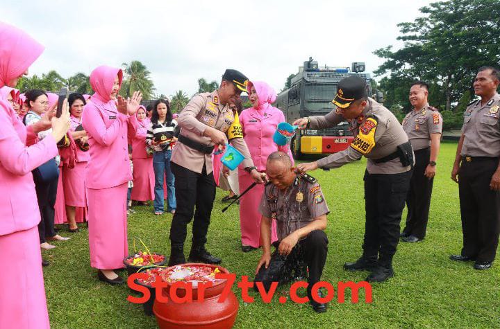 Polres Lampung Timur Gelar Upacara Kenaikan Pangkat Periode 1 Januari 2025