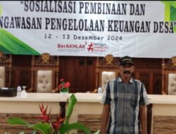 Kades Banjarsari Menghadiri Undangan Sosialisasi di Bogor