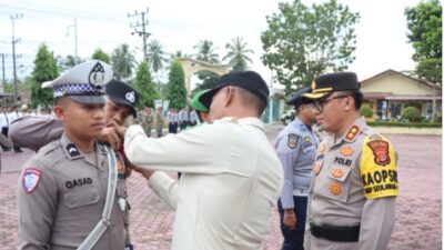 Jelang Nataru, Polres Aceh Timur Laksanakan Apel Gelar Pasukan Operasi Lilin Seulawah 2024