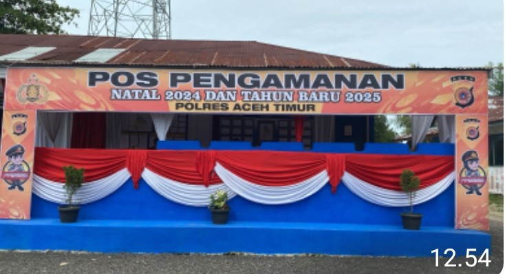 Operasi Lilin Seulawah 2024 Resmi Digelar, Polres Aceh Timur Siapkan Satu Pos Pengamanan