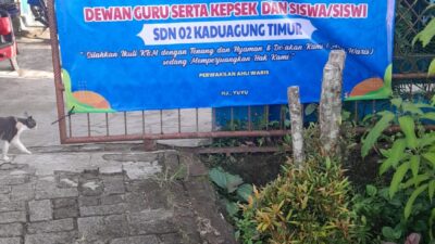 Memperjuangkan Hak, Sengketa Lahan SDN 2 Kaduagung Timur Ahli Waris minta dukungan kepada Pihak Sekolah