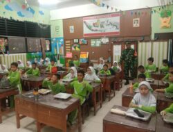 Serentak 5955 Porsi Makanan Bergizi Di Distribusikan Ke 13 Sekolah Wil. Koramil 03/ Pasar Rebo